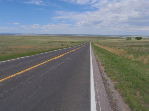 East of Kiowa, Colorado, looking west.